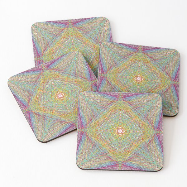 Item preview, Rectangular Pattern #6 Morph C [12096-RYGCBP-WB] designed and sold by LottMultimedia.