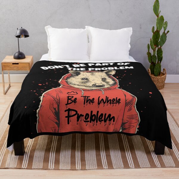 Item preview, Dont Be Part Of Problem Opossum Funny Opossum Grafiti Style designed and sold by Vibe Unique.