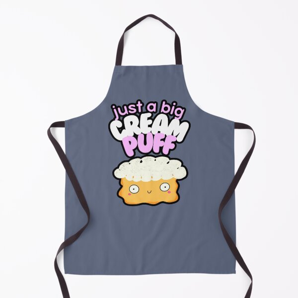 Item preview, Cream Puff Funny Kawaii Choux Puff Cartoon designed and sold by Renata Illustrata.
