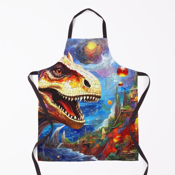 Item preview, Dinosaur Mosaic Abstract Style Artwork designed and sold by FocusedArt.