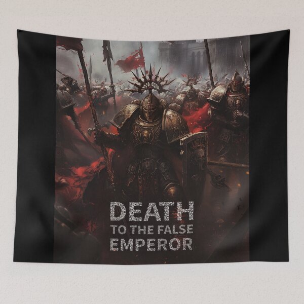 Item preview, Epic Battle: Death to the False Emperor - Dark Fantasy Art designed and sold by Juuskus.