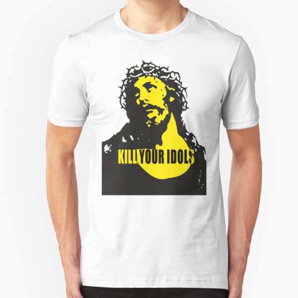 Kill Your Idols Axl Rose Jesus Slim Fit T-Shirt