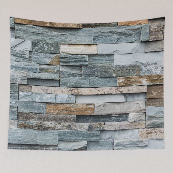Item preview, Elegance and Texture: Stone Brick Wall designed and sold by Warren Morgan.