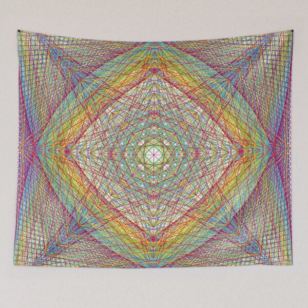 Item preview, Rectangular Pattern #6 Morph C [12196-RYGCBP-WB] designed and sold by LottMultimedia.