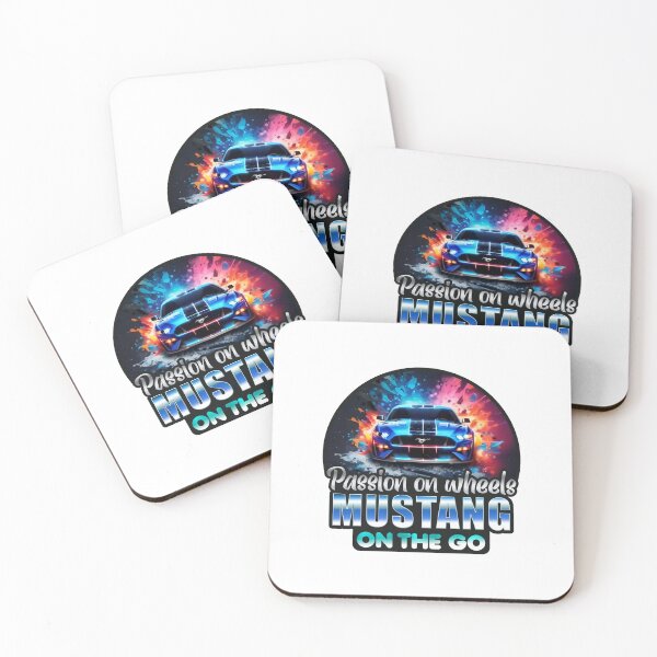 Item preview, PASSION FOR WHEELS MUSTANG ON THE GO designed and sold by arteseestampas.