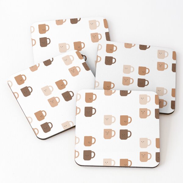 Item preview, Brown-Toned Coffee Cups with Characterful Expressions designed and sold by RM-Journey.