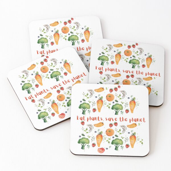 Item preview, Eat Plants, Save the Planet: Fruits and Veggies Revolution designed and sold by adriaquart.