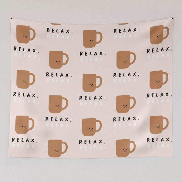 Item preview, Relax | Cute Character Illustrations | Simple & Sweet Designs designed and sold by RM-Journey.