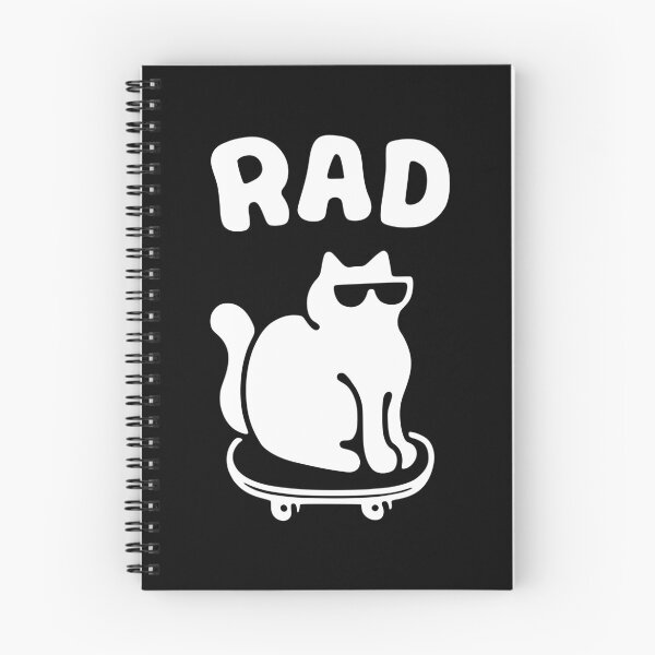 Item preview, RAD CAT ON A SKATEBOARD designed and sold by obinsun.