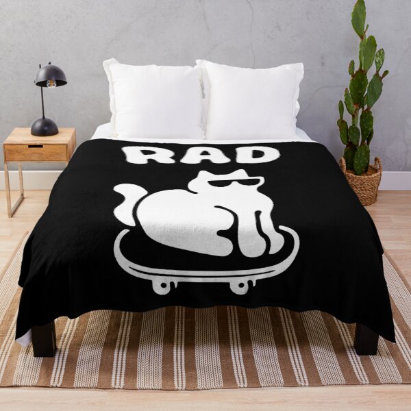 Item preview, RAD CAT ON A SKATEBOARD designed and sold by obinsun.