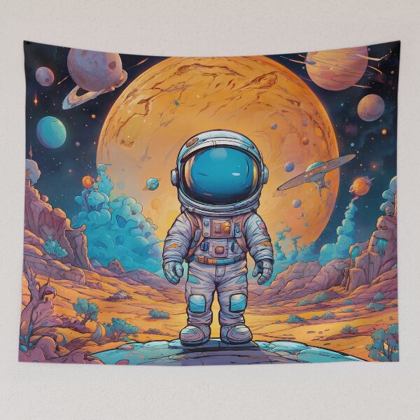 Item preview, The little astronaut designed and sold by PixelCraftDSG.