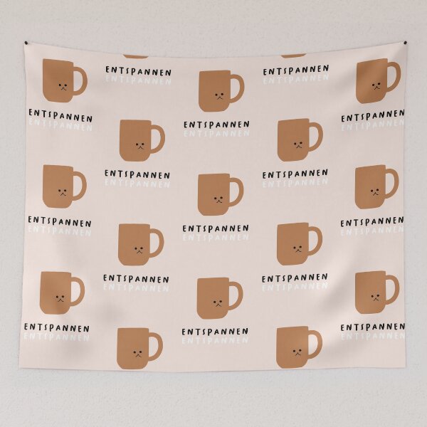 Item preview, Entspann dich | Cute Character Illustrations | Simple & Sweet Designs designed and sold by RM-Journey.