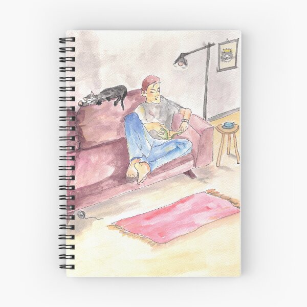 Item preview, The Man Reading a book on Sofa designed and sold by Simten.