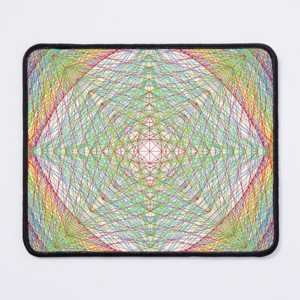 Item preview, Rectangular Pattern #6 Morph C [12496-RYGCBP-WB] designed and sold by LottMultimedia.