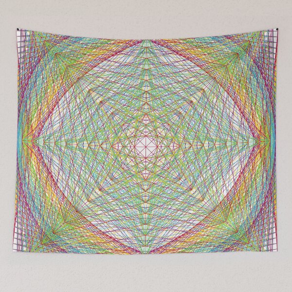 Item preview, Rectangular Pattern #6 Morph C [12496-RYGCBP-WB] designed and sold by LottMultimedia.