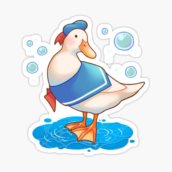 Item preview, Sailor Duck designed and sold by CuteBlueArt.