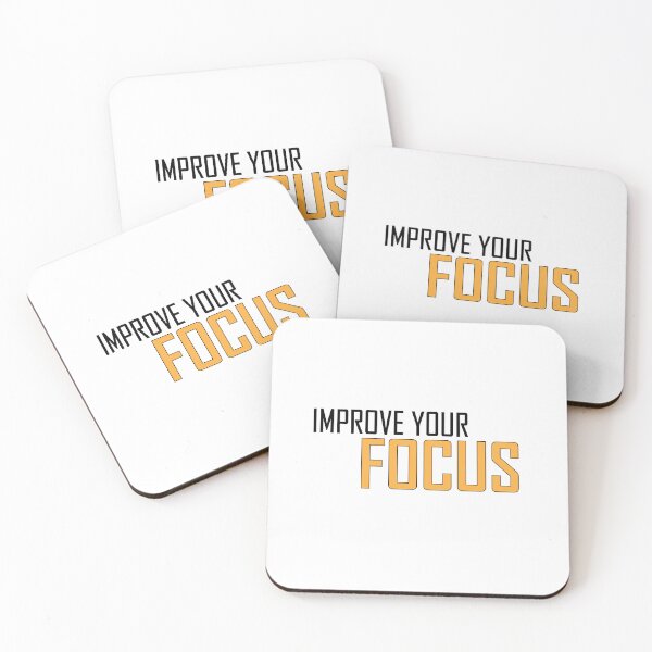 Item preview, improve your focus designed and sold by Positive Mindzet!.