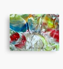 Frosted Glass Canvas Print