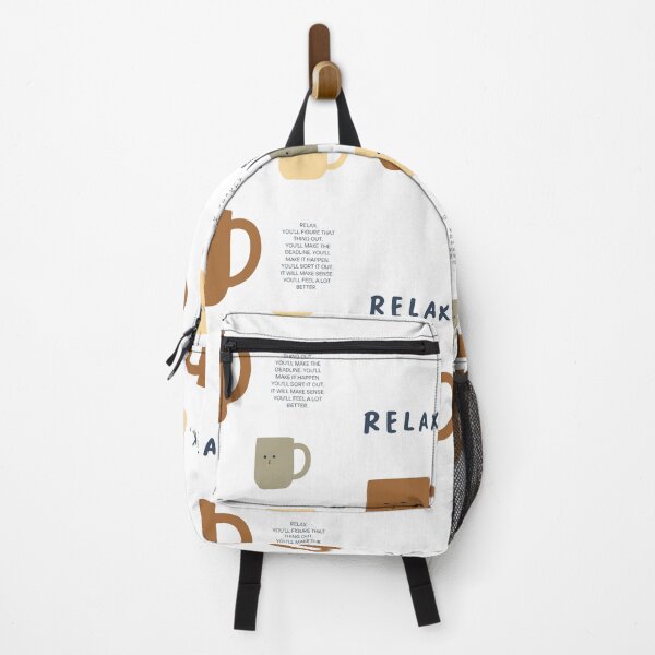 Item preview, RELAX. YOU'LL FIGURE THAT THING OUT | Simple Minimalist Design designed and sold by RM-Journey.