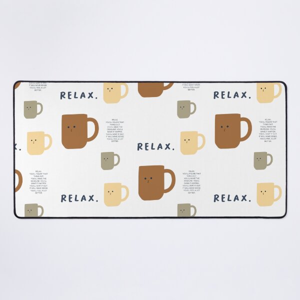 Item preview, RELAX. YOU'LL FIGURE THAT THING OUT | Simple Minimalist Design designed and sold by RM-Journey.