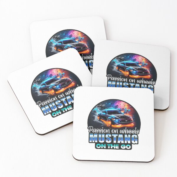 Item preview, PASSION FOR WHEELS MUSTANG ON THE GO designed and sold by arteseestampas.