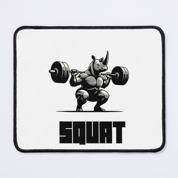 Artikelvorschau, Rhino Squat | Fitnessstudio-Enthusiast entworfen und verkauft von Weknes.