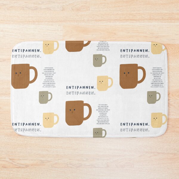 Item preview, ENTSPANNE DICH. DU WIRST DAS HERAUSFINDEN | Simple Minimalist Design designed and sold by RM-Journey.