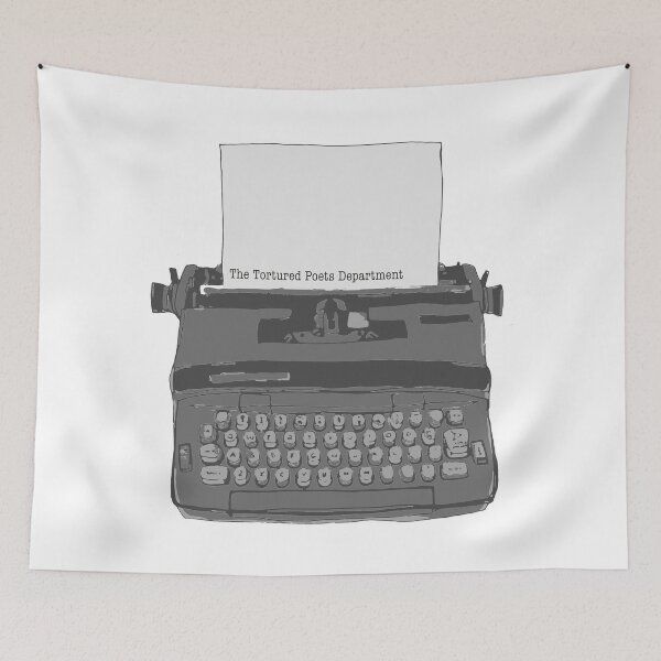Item preview, Tortured Poets Department Taylor Swift The Tortured Poets Department Typewriter designed and sold by Ella's Doodles And Designs.