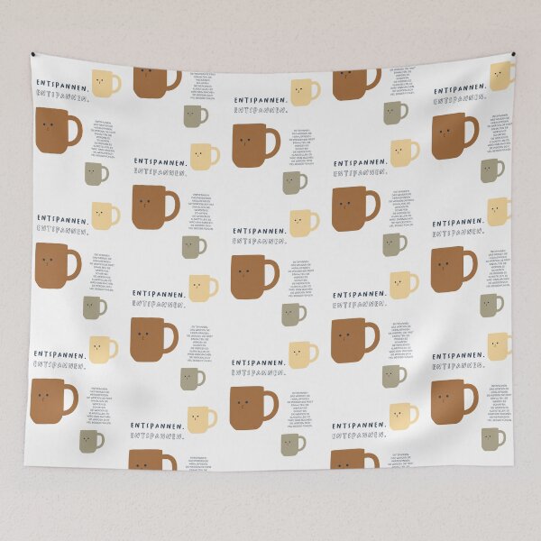 Item preview, ENTSPANNE DICH. DU WIRST DAS HERAUSFINDEN | Simple Minimalist Design designed and sold by RM-Journey.