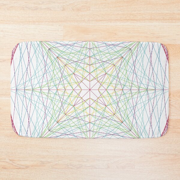 Item preview, Rectangular Pattern #6 Morph C [12796-RYGCBP-WB] designed and sold by LottMultimedia.