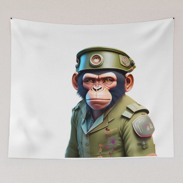 Item preview, High n Mighty Chimpanzee designed and sold by SmARTNiki.