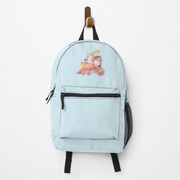 Item preview, cute kitty train conductor designed and sold by NauticalSorbet.