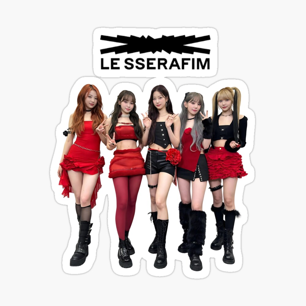 LE SSERAFIM (KPOP) Mouse Pad