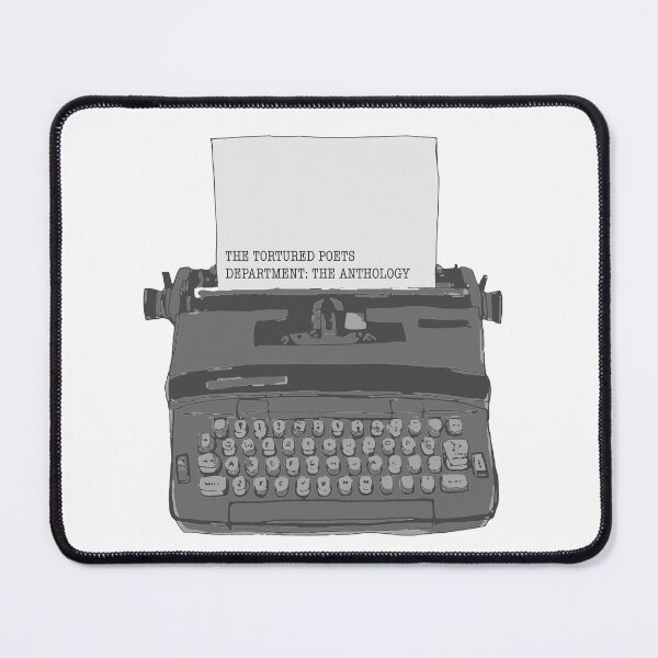 Item preview, Taylor Swift Tortured Poets Department Typewriter designed and sold by Ella's Doodles And Designs.