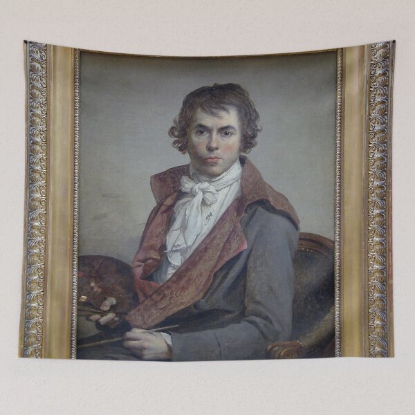 Item preview, Jacques-Louis David self portrait  designed and sold by Vintage Designs +.