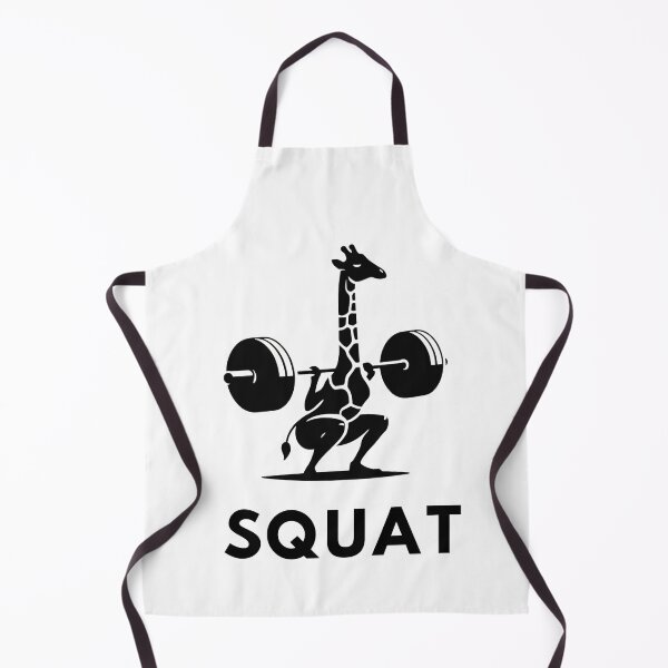 Item preview, Giraffe squat | Gym Enthusiast designed and sold by Weknes.