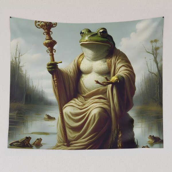 Item preview, Frog Priest of the Swamp designed and sold by Busaab.
