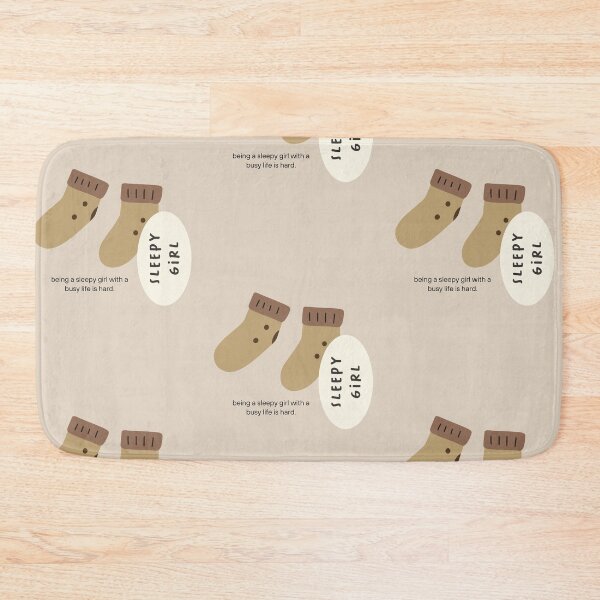 Item preview, Being a Sleepy Girl with a Busy Life Is Hard | Cute Character Illustrations | Funny Design designed and sold by RM-Journey.