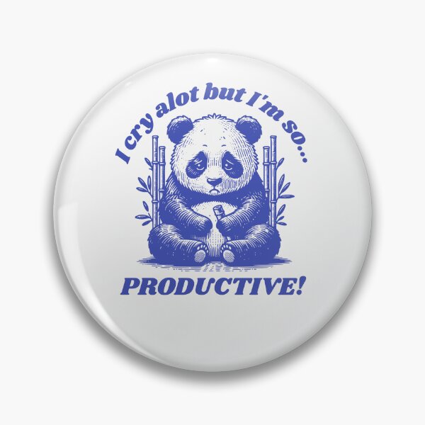 Item preview, I Cry Alot Panda designed and sold by WanderWildlyCo.