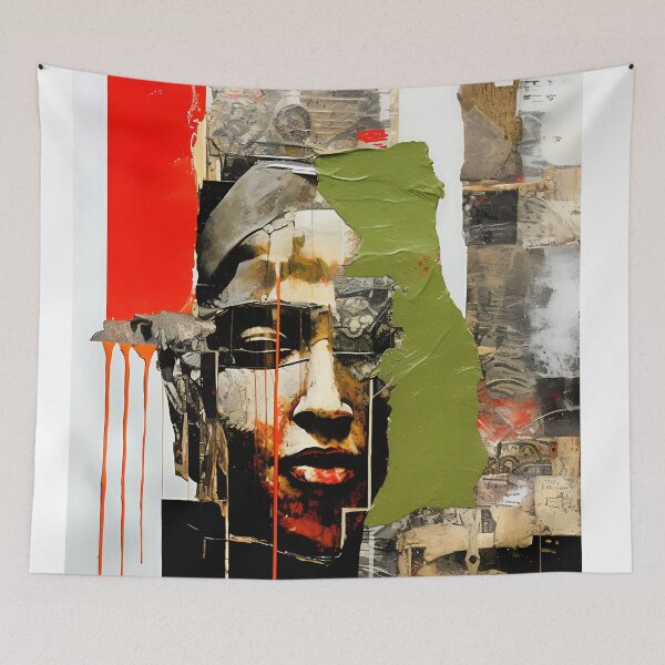 Item preview, Unraveling Dimensions: Harmonic Collage designed and sold by PanoramaPrints.