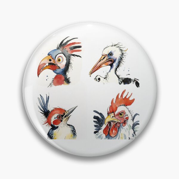 Item preview, Angry ll' birds designed and sold by laura-in-rome.