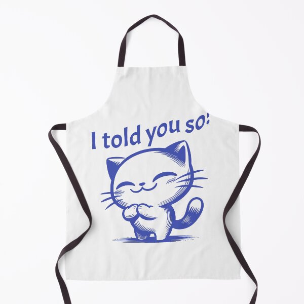Item preview, I Told You So Cat designed and sold by WanderWildlyCo.
