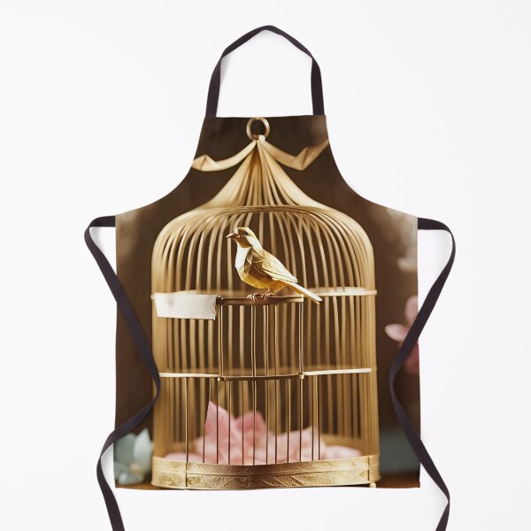 Item preview, Origami Art - Golden Confinement: The Bird in the Gilded Cage designed and sold by ArtfulFolds.