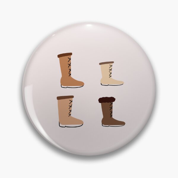 Item preview, Stylish Winter Boot Designs in Earthy Tones | Lace-Up Boots Collection | Pastel Background designed and sold by RM-Journey.