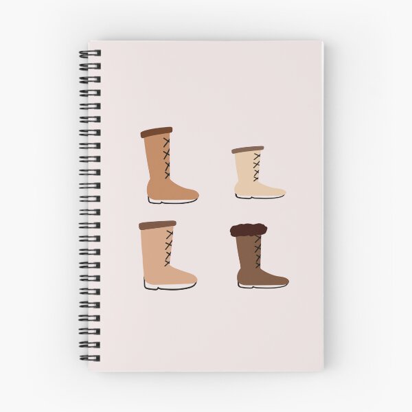 Item preview, Stylish Winter Boot Designs in Earthy Tones | Lace-Up Boots Collection | Pastel Background designed and sold by RM-Journey.