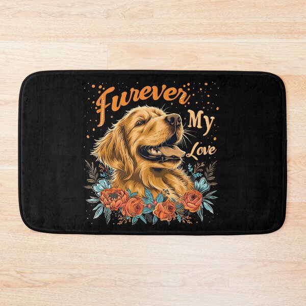 Item preview, Furever my love, funny golden retriever owner mom or dad parent saying quote designed and sold by PictureUp.