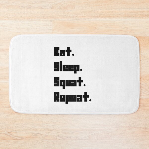 Item preview, Eat.Sleep.Squat.Repeat.  designed and sold by Weknes.