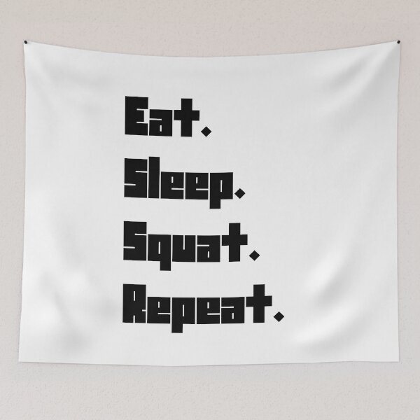 Item preview, Eat.Sleep.Squat.Repeat.  designed and sold by Weknes.