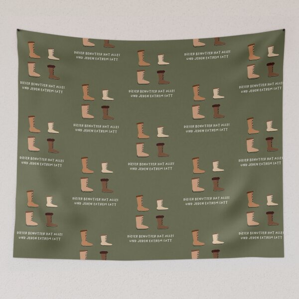 Item preview, Dieser Benutzer ist von allem und jedem extrem müde | Funny Design designed and sold by RM-Journey.