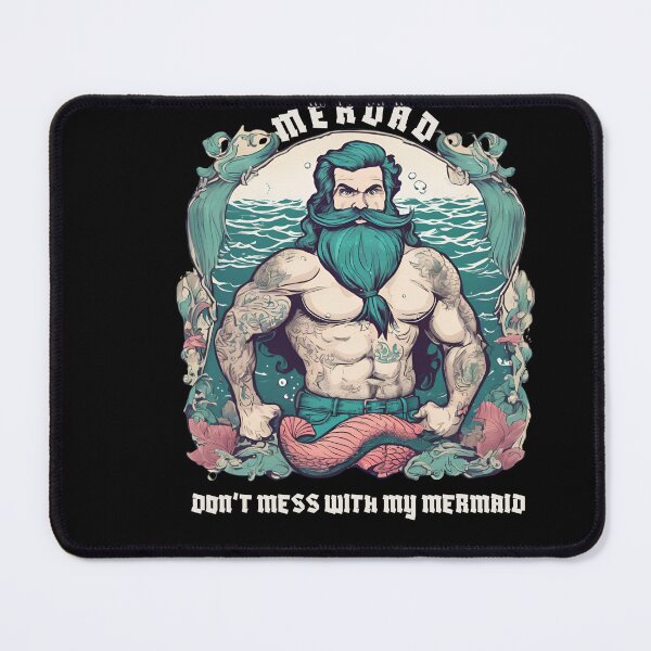Item preview, Dad of the Birthday Girl - Merdad Manly Mermaid Birthday Party designed and sold by triharder12.